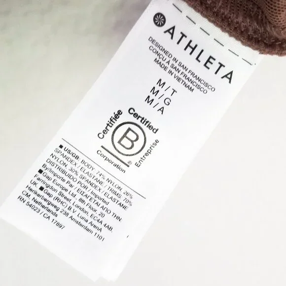 Athleta Venice High Rise Jogger Pants Rustic Beige Brown M Tall $98 Athleisure - Picture 11 of 14